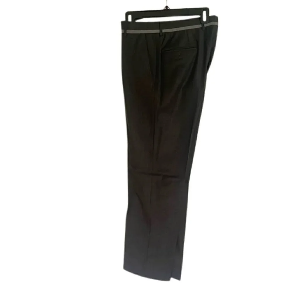 👔✨ Z Zegna Men's Wool Dress Pants – Dark Gray | Size 48R